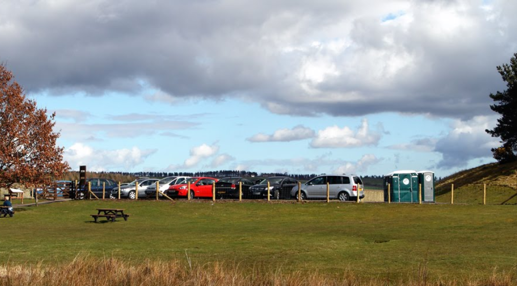 Derwent reservoir car park