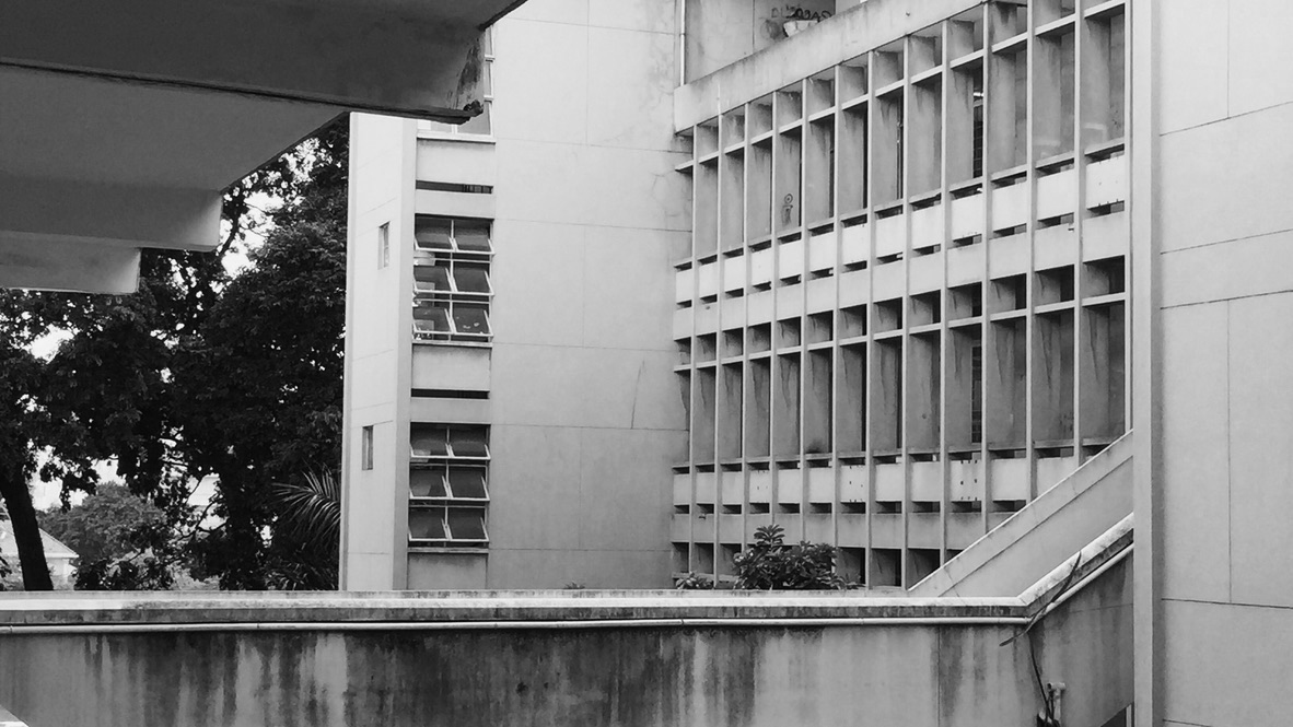 University of Architecture — Vietnamese modernist architecture. Created by Pham Phu Vinh.