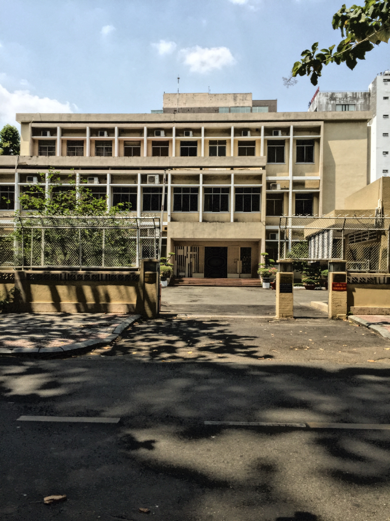 Sở Ngoại vụ Thành phố Hồ Chí Minh — Vietnamese modernist architecture. Created by Pham Phu Vinh.