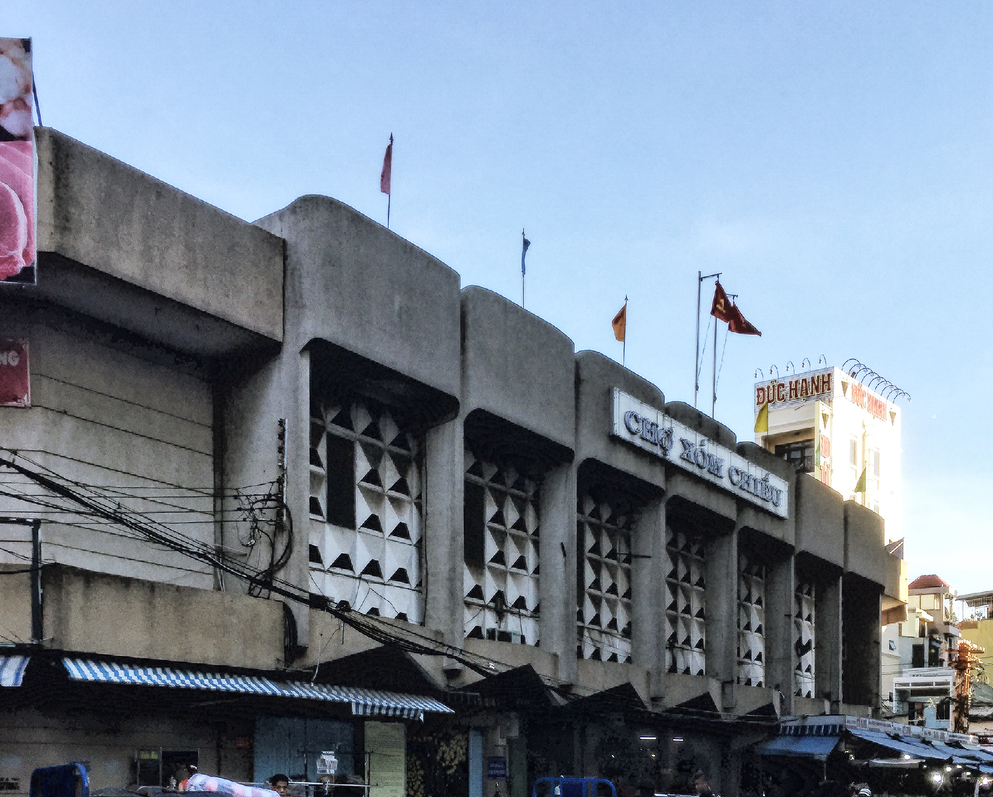 Xom Chieu Market — Vietnamese modernist architecture. Created by Pham Phu Vinh.