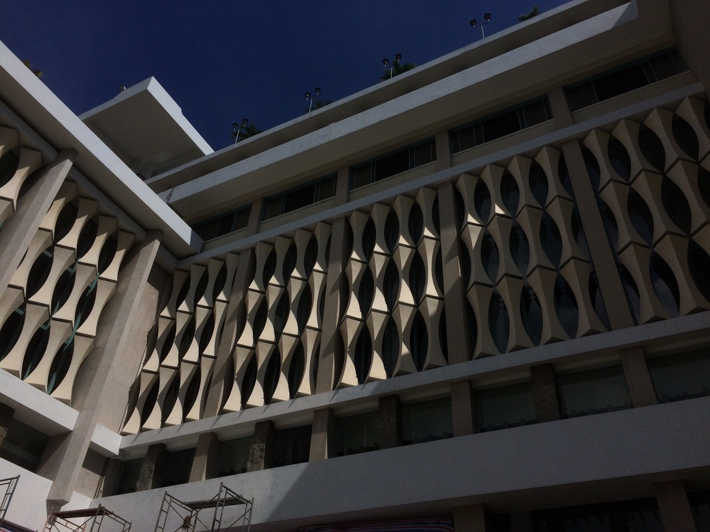 Independence Palace — Vietnamese modernist architecture. Created by Pham Phu Vinh.