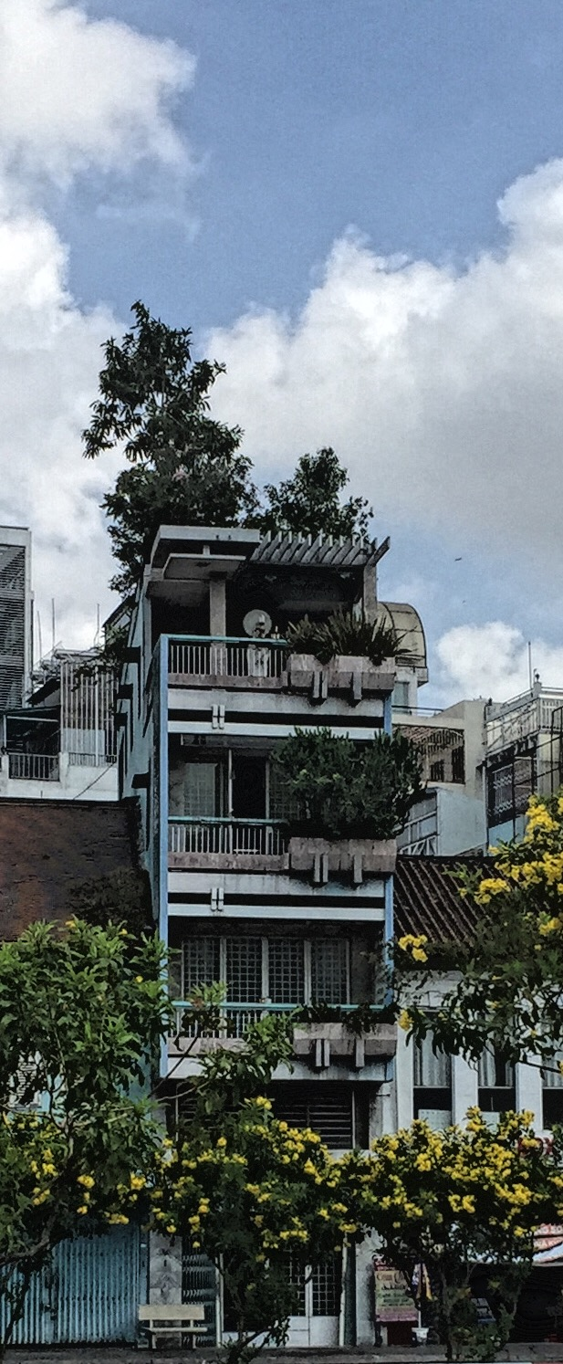 109B Võ Văn Kiệt — Vietnamese modernist architecture. Created by Pham Phu Vinh.