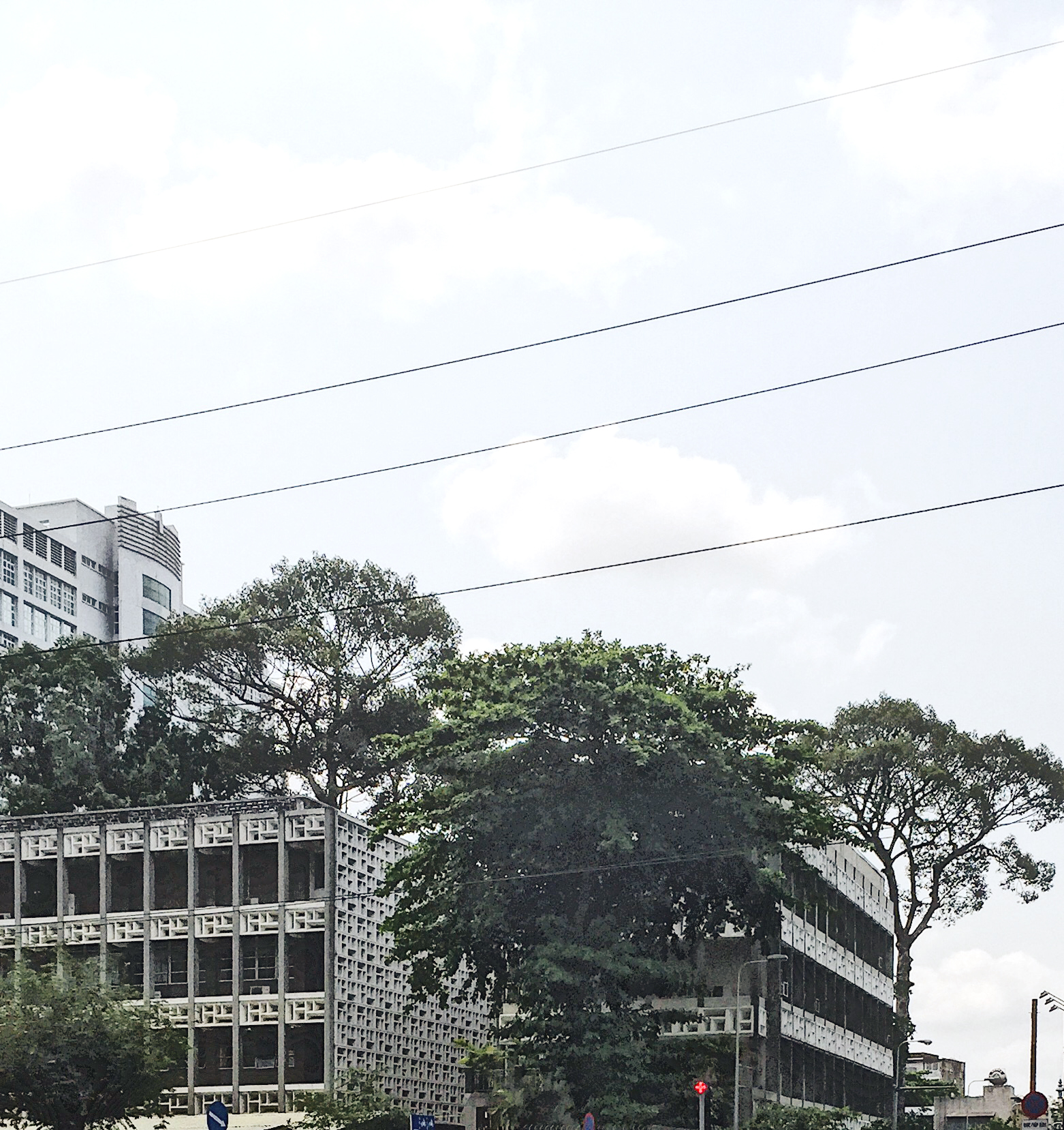 University of Medecine and Pharmacy — Vietnamese modernist architecture. Created by Pham Phu Vinh.