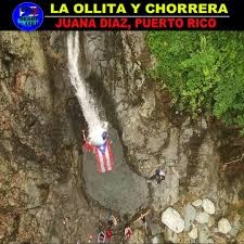la ollita y chorrera natural