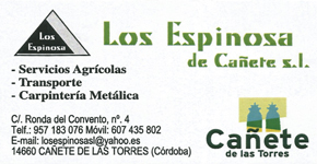 Los Espinosas de Cañete, SL
