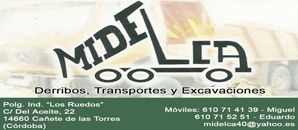 Midelca derribos, transportes y excavaciones