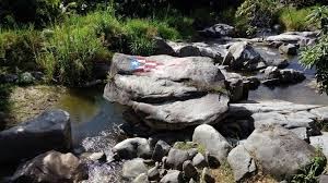 Bandera en Piedra y Puente