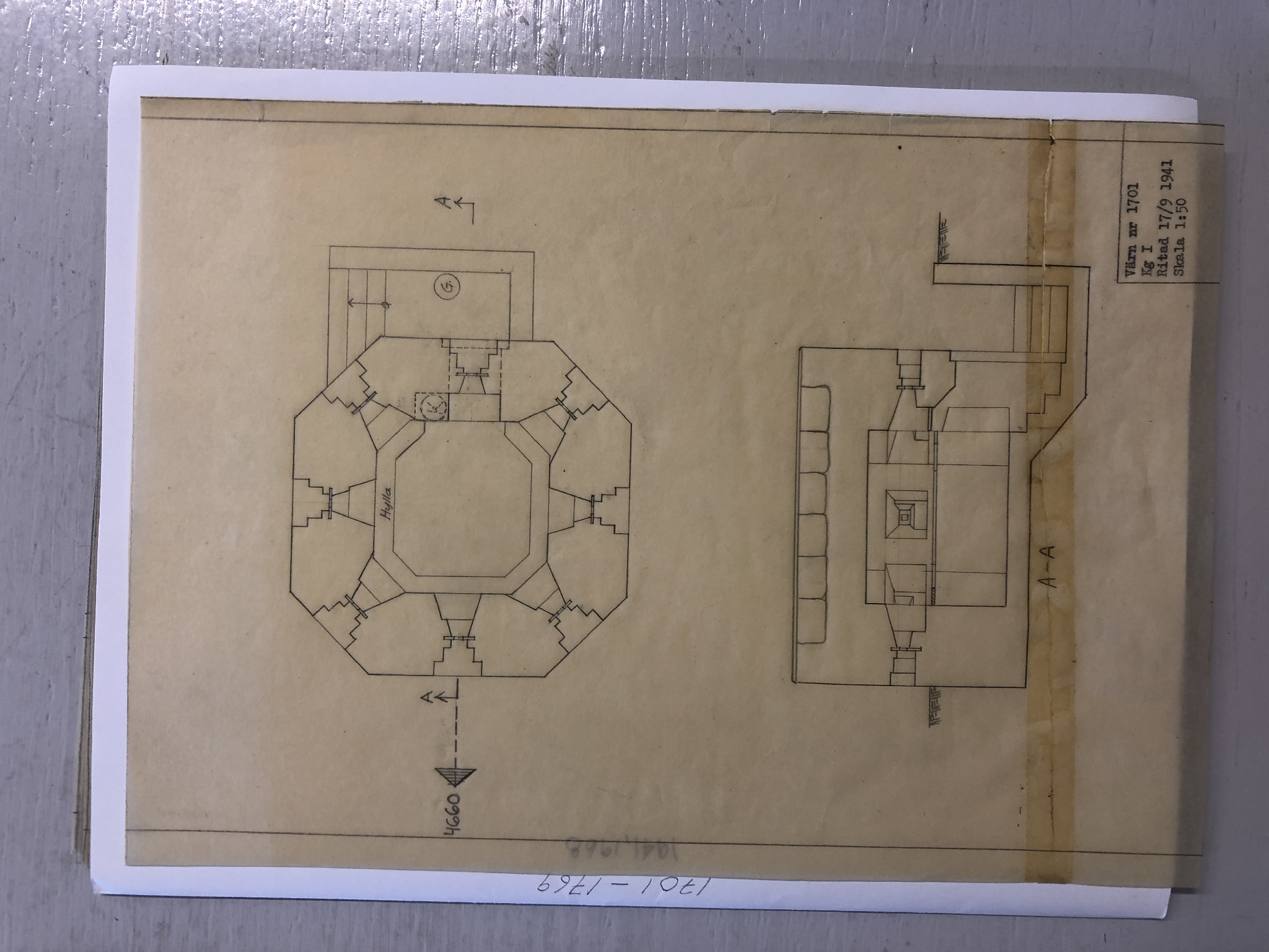 Värn 1701 (Rivet Kg I)