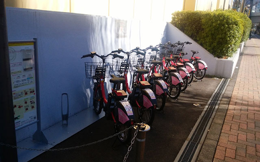 E1-03.東京ドーム(黄色いビル横)(ドコモ・バイクシェア,文京区
