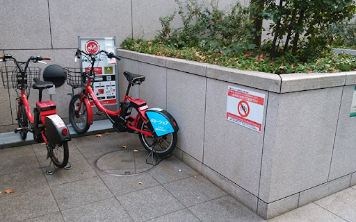 C1-49. 汐留シティセンター(ドコモ・バイクシェア,港区自転車
